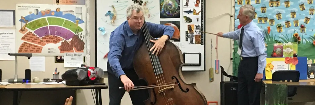 Humans of Pacific Symphony: Meet Bassist Doug Basye